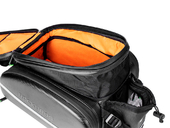 Велосипедная сумка на багажник RockBros 240D PU (35L) Carbon - Фото 4
