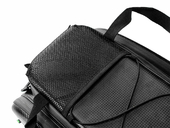 Велосипедная сумка на багажник RockBros 240D PU (35L) Carbon - Фото 6