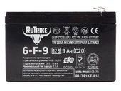 Тяговый аккумулятор RuTrike 6-F-9 (12V9A/H C20) - Фото 2