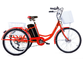 Электровелосипед трицикл Crolan 350W - Фото 19