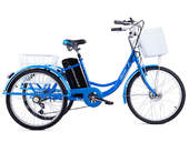 Электровелосипед трицикл Crolan 350W - Фото 2