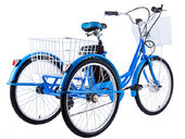 Электровелосипед трицикл Crolan 350W - Фото 3