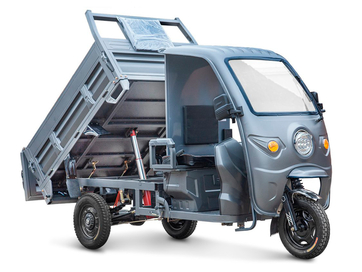 Электротрицикл Rutrike D5 КАБИНА гидравлика 1700 60V1200W